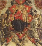 Francesco Botticini, The Virgin and Child in Glory with (mk05)